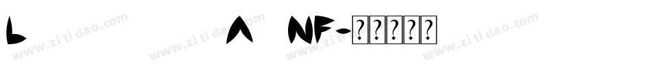 Londonderry Air NF字体转换